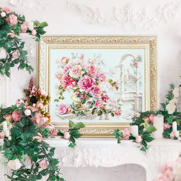 Набор для вышивания нитками Чудесная игла, Розы для герцогини, 40х30 см