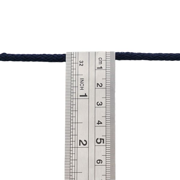 Шнур плетеный ⌀4.0-5.0 мм / 100 метров, 030 т.синий