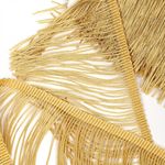 Бахрома отделочная широкая 150.0 мм / 4.5 метра, цв.золото