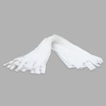 Молния трактор Arta Т6 (6 мм) 1 зам., разъем., 50 см, ОПТ. УП. 25 ШТ., 001 белый