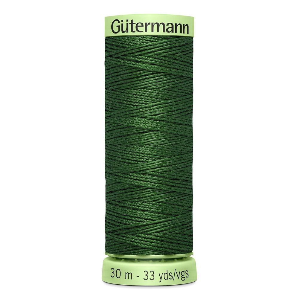 Нитки отделочные Gutermann Top Stitch, 30м, 639 травяной, 5 катушек