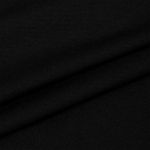 Футер 2-нитка петля поливискоза стрейч 220 г/м², 160 см / 3 метра, ФУТ2Х.TBY.ПЭ-ВИС.ЧЕР.3, цв.черный