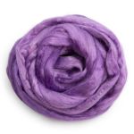 Шерсть для валяния вискоза 100%, 50 гр, 1439 мультиколор т.сирень