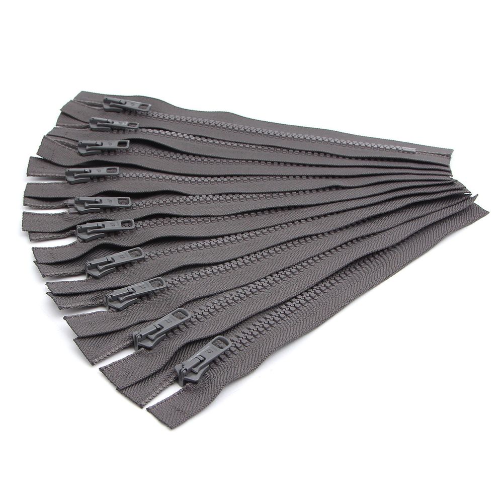 Молния трактор Arta Т6 (6 мм) 1 зам., н/раз., 18 см, цв. 196 дым, уп.10 шт