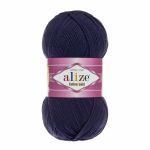 Пряжа Alize (Ализе) Cotton Gold / уп.5 мот. по 100 г, 330м, 058 темно-синий A