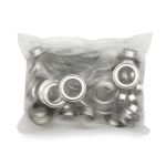 Люверсы металл ⌀15.0 мм (внутр.), цв. никель, 1960/61, 50 шт, BIG