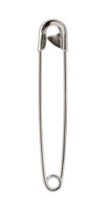 Булавки английские 50 мм, 12 шт, никель, KOH-I-NOOR 55 (5110 №3)