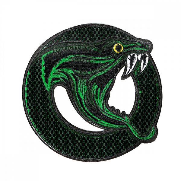 Термоаппликация Змея 22х22 см, TBY.2433, уп.2 шт