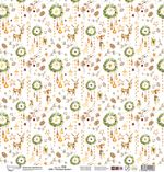 Бумага для скрапбукинга Еловый аромат 190 г/м², 30.5х30.5 см, 10 шт, 1, Mr.Painter PSR 2608