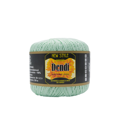Пряжа Камтекс Денди / уп.10 мот. по 50 г, 330 м, 107 ментол
