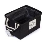 Корзина для хранения 28х20х16 см, №04 черный, Stilerra home PFH-113