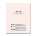 Тетрадь ученическая общая, выборочные блёстки, A5+ 40 л. на скобе 65 г/м², белизна 100%, 10 шт, клетка в термоусадочной пленке, 000472 От кутюр, Светоч 40ТСК5_5_2_1