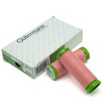 Нитки для тонких тканей Gutermann Extra Fine 150, 200м, 889 нежно-розовый, 5 катушек