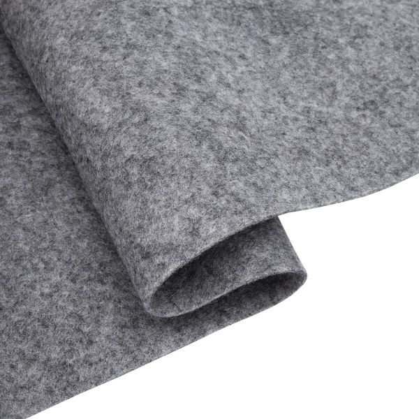 Фетр листовой мягкий 1.5 мм, 30х30 см, 180 г/м², 100% п/э, 4 шт, сукно 8149