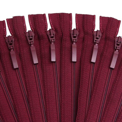 Молния спираль (витая) Arta Т5 (5 мм) 1 зам., н/раз., 18 см, цв. 021 бордовый, уп.10 шт