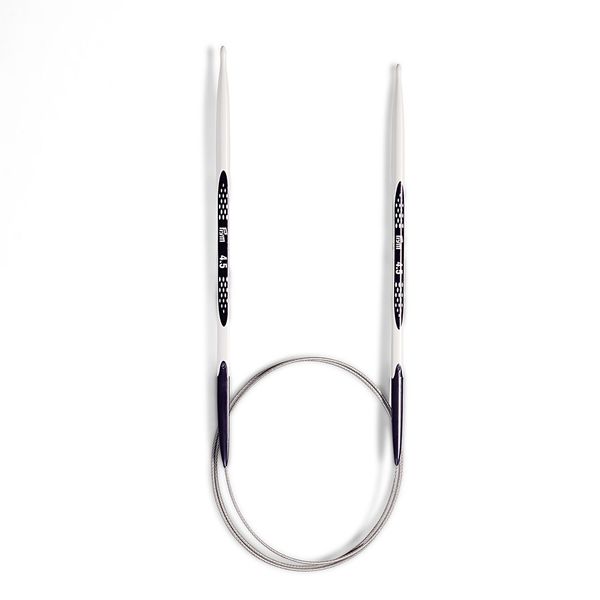 Спицы круговые ⌀4.5 мм, 80 см, 1 шт, Prym Ergonomics 215805
