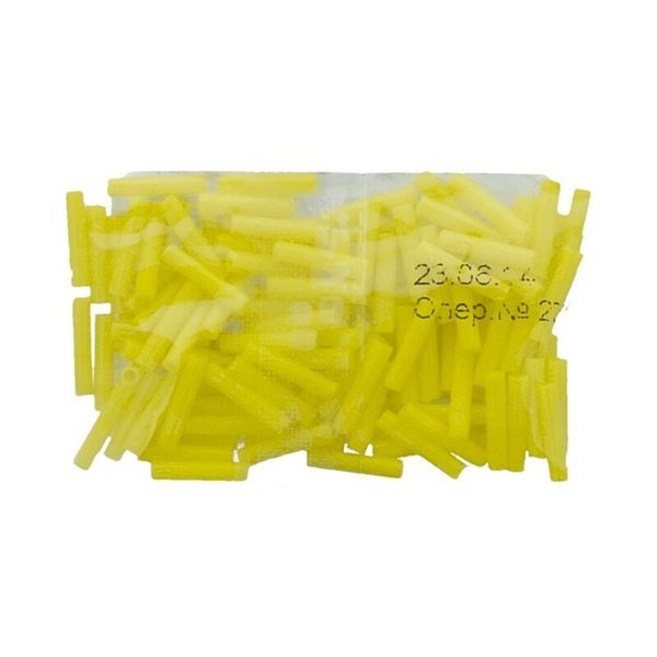 Бисер Toho Bugle 3 (9 мм), 25 г (5х5 г), 0042 лимонный