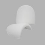 Плечевые накладки (подплечники) втачные 100х155х14 мм, белый, 50 пар