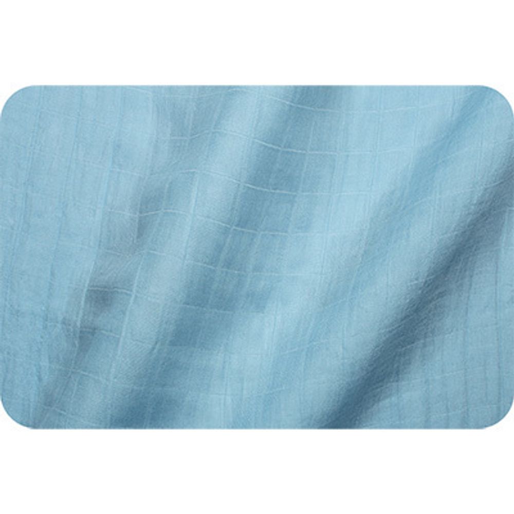 Ткань для пэчворка Peppy Марлевка Solid Bamboo Embrace, отрез 100х125 см, 120 г/м², Baby Blue, Shannon Fabrics