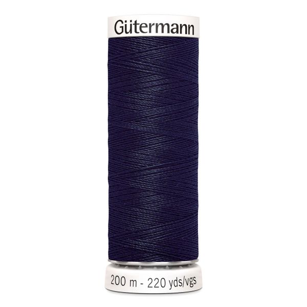 Нитки универсальные Gutermann Sew-all, 200м, 339 т.чернильно-синий, 5 катушек