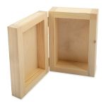 Заготовка из фанеры Шкатулка Мишка, сосна 16х11х6 см, ВК-046 Mr.Carving