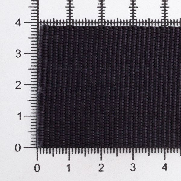 Стропа (ременная лента) 40 мм / 50 метров, толщ. 1.0 мм, [26.3 г/пог.м], 100% п/э, 005 черный
