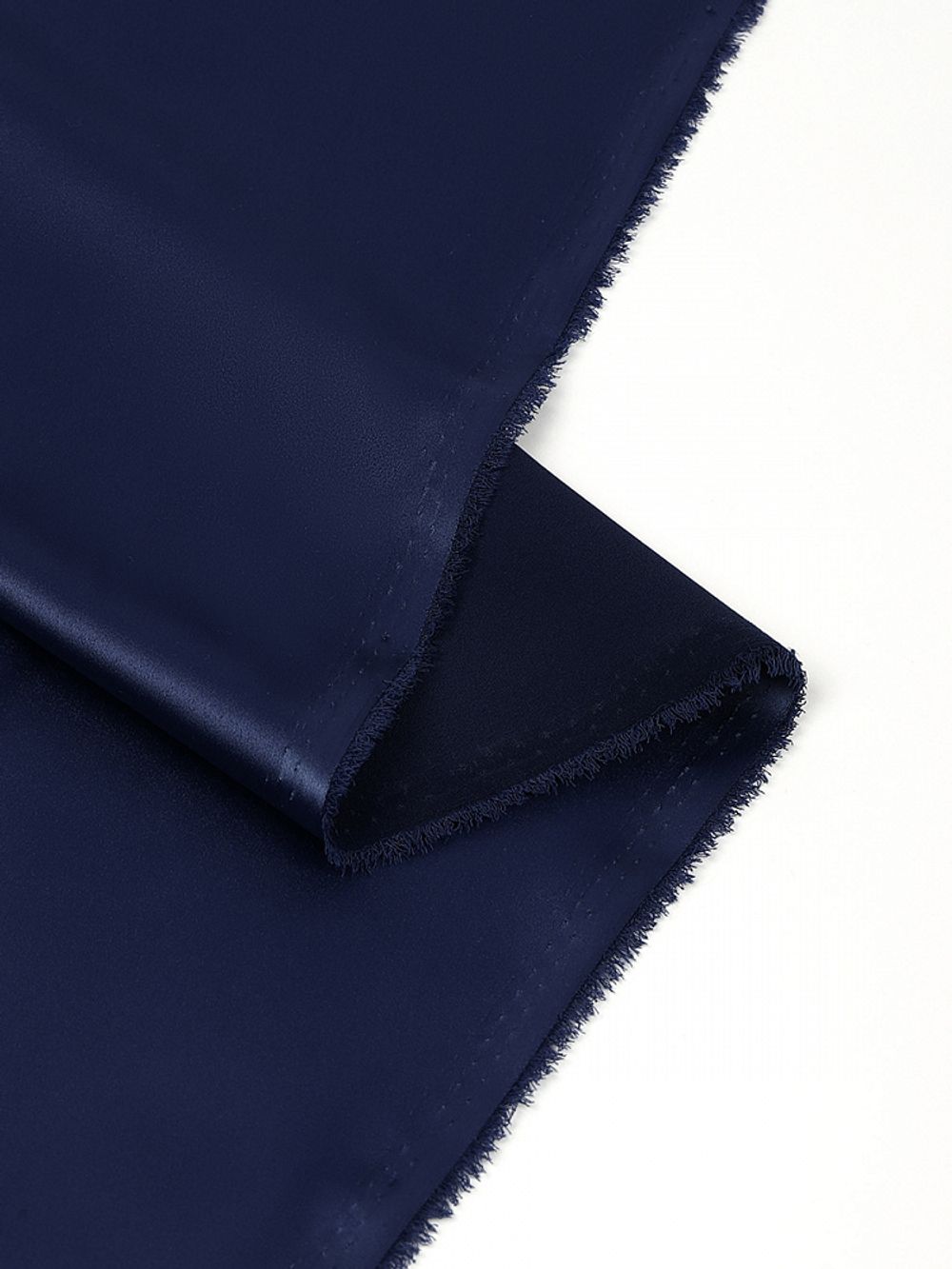 Атлас стрейч для нижнего белья 107 г/м², 125 см / 25 метров, 0180 цв.061(05) темно-синий