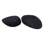 Плечевые накладки (подплечники) реглан 120х175х20 мм, черный, 50 пар