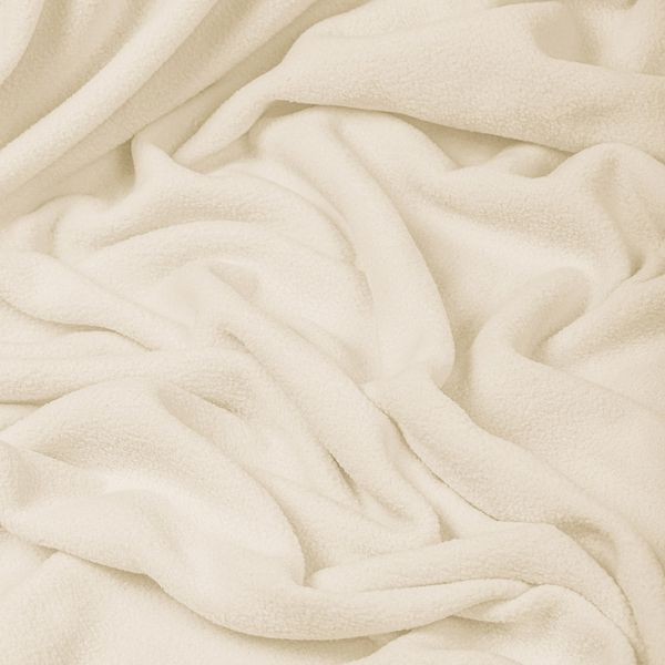 Флис 2-сторонний 190 г/м², 150 см / 10 метров, N-TBY-0059-103, цв.F103 молочный