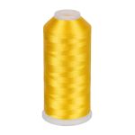 Нитки вышивальные Gamma V120/2, 5000 ярдов, 4570 м, 3137 желтый