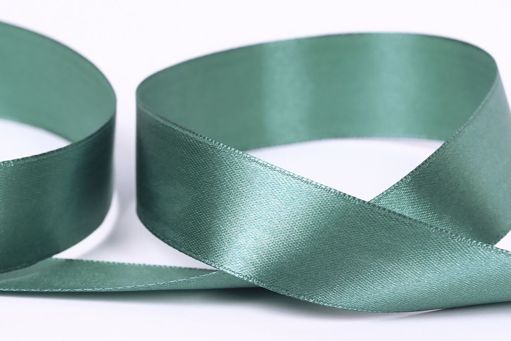 Лента атласная 1-сторонняя 25.0 мм / 33±2 метра, 032 хаки, Gamma