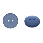 Пуговицы на 2 прокола 22L (14мм), пластик (col.41 сине-голубой), CR-K18M, 144 шт