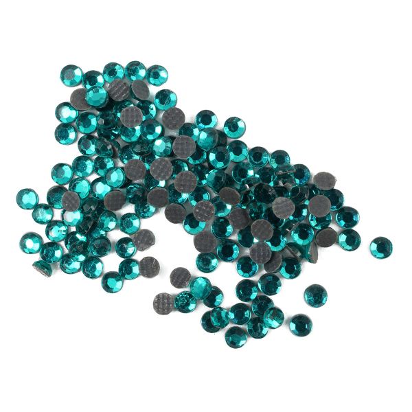 Стразы термоклеевые, 2 мм, ss6, 150 шт/упак (126 бирюзовый)