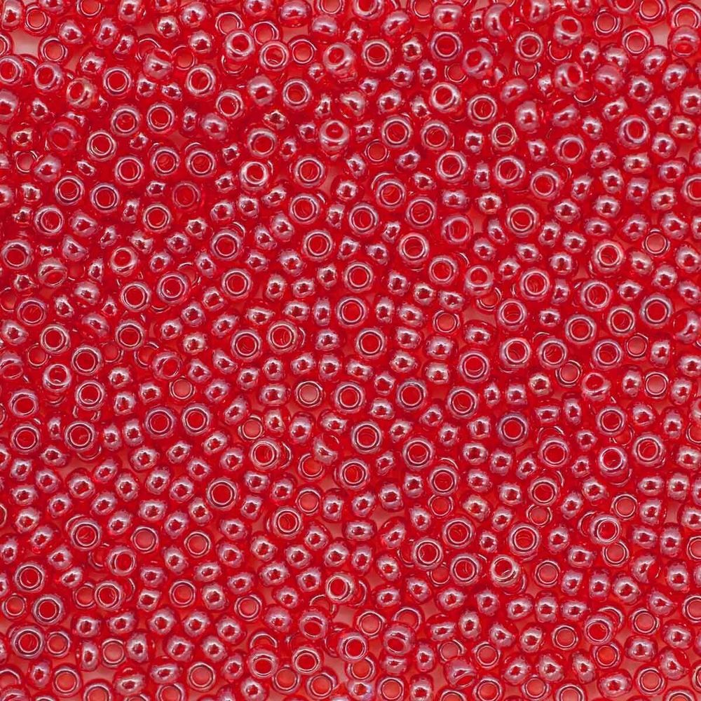 Бисер Preciosa прозрачный с покрытием 10/0 (2.3 мм), 100 г (5х20 г), цв. 96050