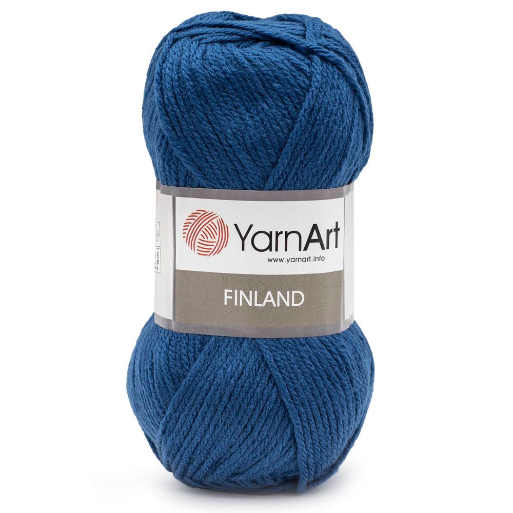 Пряжа YarnArt (ЯрнАрт) Finland / уп.5 мот. по 100 г, 200м, 209 синий