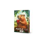 Пазл 120 элементов, PZL-120/02 Капибара в вишневом саду, Фрея