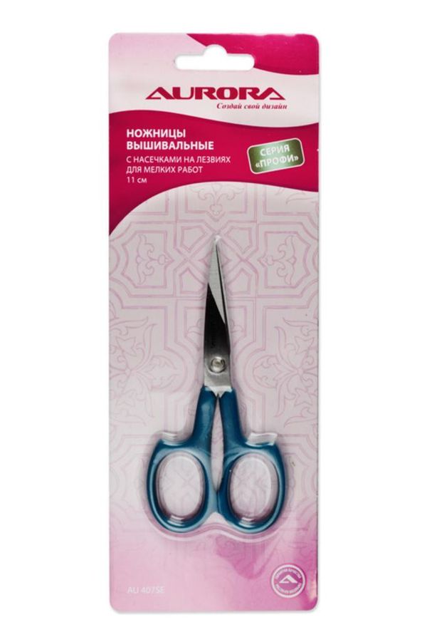 Ножницы рукодельные для вышивки 11 см, AU 407SE, Aurora, 1 шт
