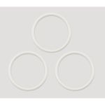 Кольца для бюстгальтера металл ⌀18.0 мм, 004 приглушенный белый, Arta, 50 шт