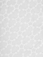 Ткань шитьё (прошва) 100 г/м², 150 см / 2 метра, TBY.Emb.8228.1.2, цв.01 белый