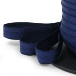 Резинка бельевая (бретелечная) 12.0 мм / 50 метров, т.синий, (ML207.012)