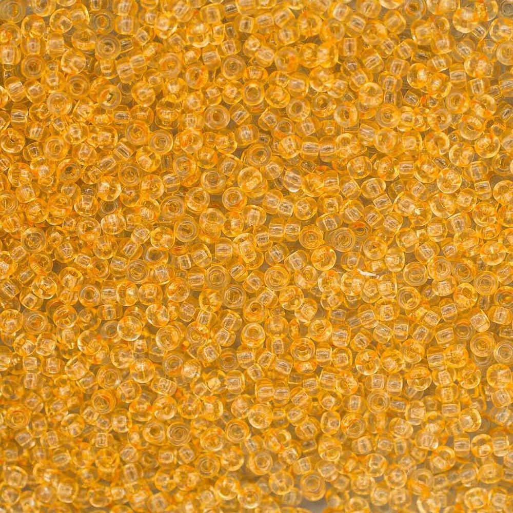 Бисер Preciosa прозрачный solgel 10/0 (01182), круг.отв, 50 гр