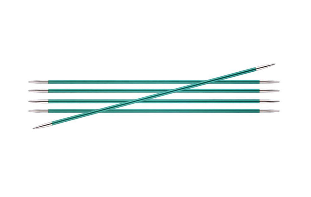 Спицы чулочные Knit Pro Zing ⌀8 мм, 20 см, 47046