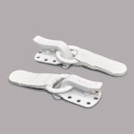 Крючок шубный Amii 50 мм, RAL 9003, 50 шт, белый