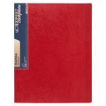 Папка на 4 О-кольцах A4 700 мкм 25 мм, волокно, 4 шт, d-17 мм, красный new EC211430004, Expert Complete