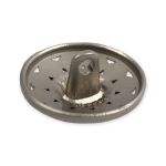 Пуговицы на ножке металл 17 мм, 6 шт, 04 никель, Blitz MB 0253