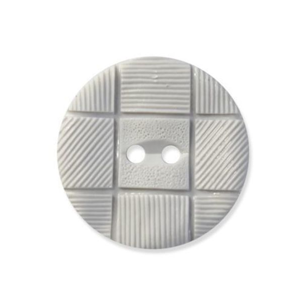 Пуговицы 2 прокола д-25мм цв. белый нейл.