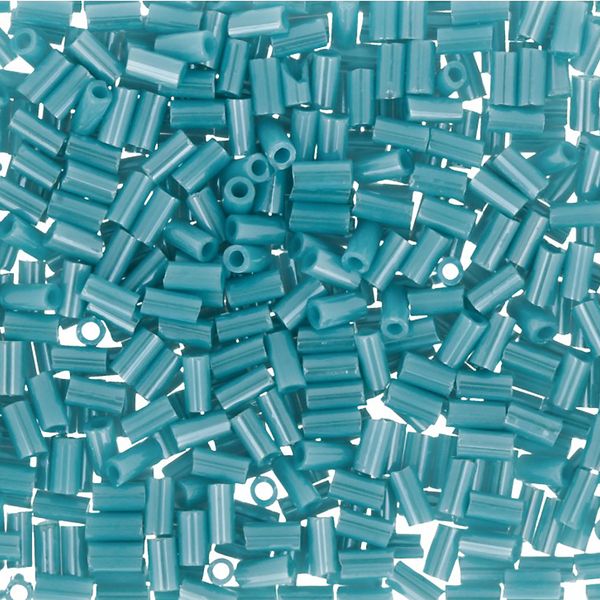 Бисер Toho Bugle 3 (3 мм), 25 г (5х5 г), 0132 зеленый/перл