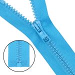 Молния трактор Arta Т6 (6 мм) 1 зам., разъем., 65 см, цв. 225 голубая бирюза, 5 шт