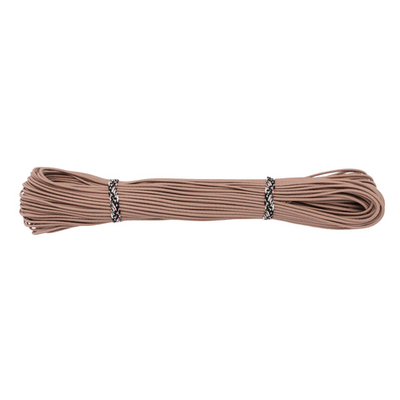 Шнур эластичный ⌀2.0 мм / 30 метров, 2.4 г/м, эластичность 110%, бежевый, С838