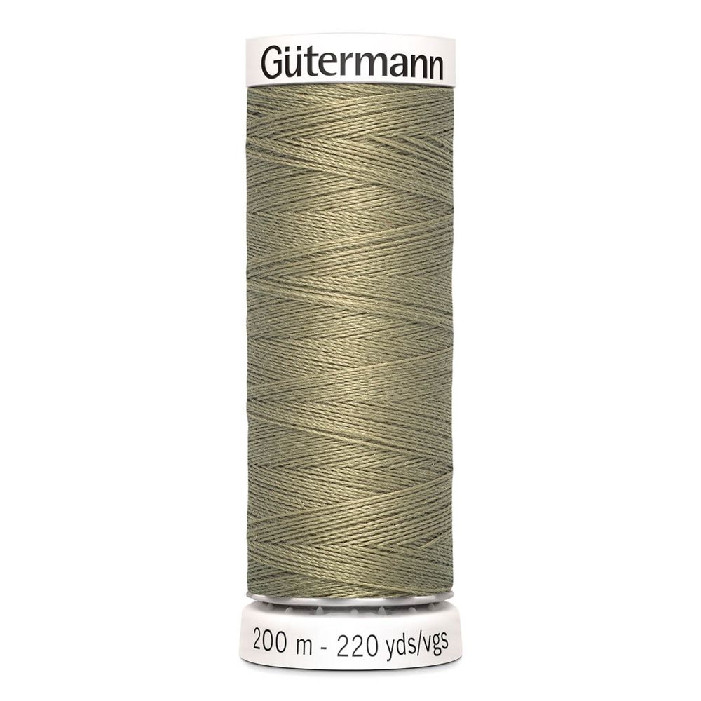 Нитки универсальные Gutermann Sew-all, 200м, 258 умеренно-болотный